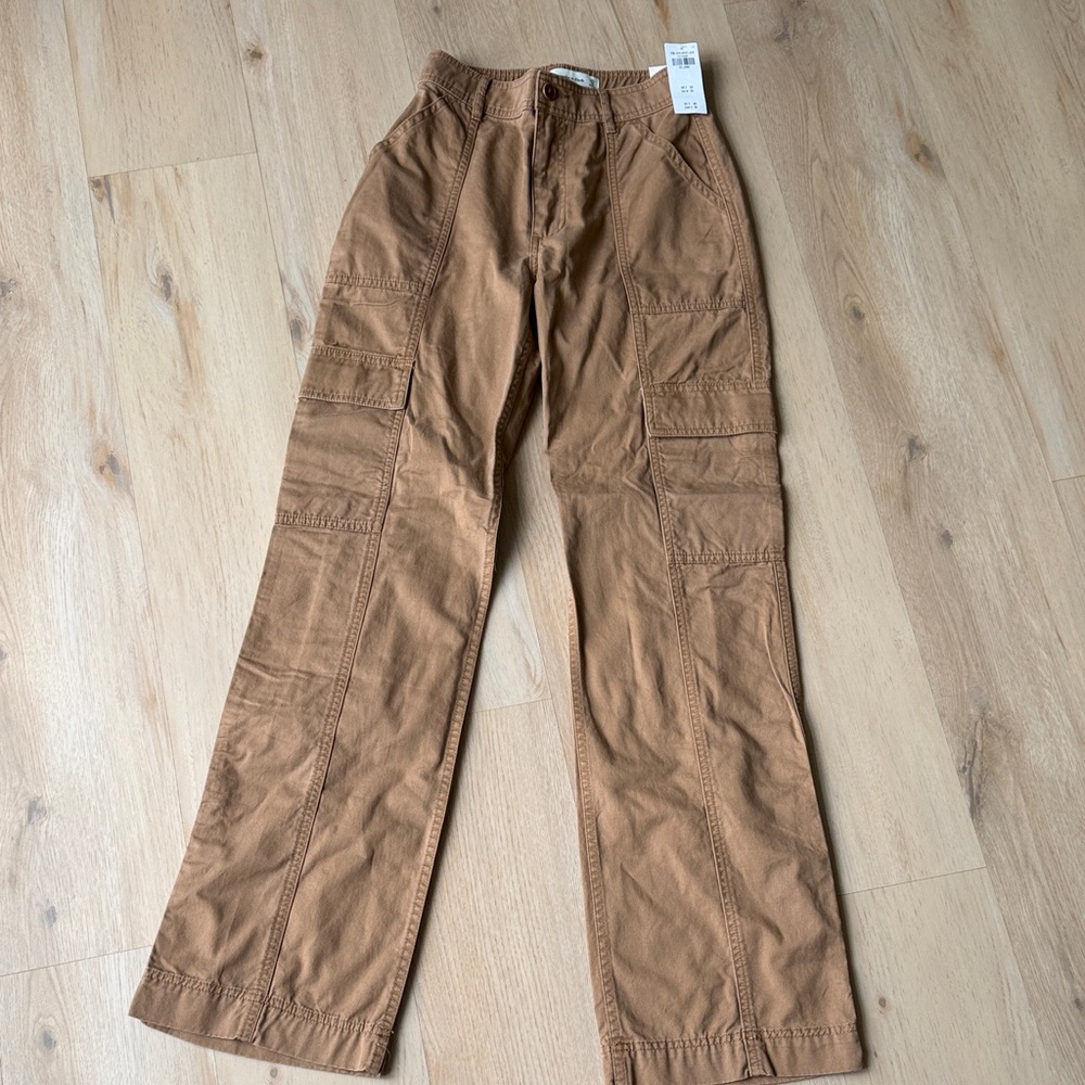 American Stitch Tan Women's Cargo Jeans